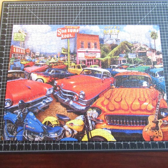 Classic Cars Puzzle - Picture 4 of 12